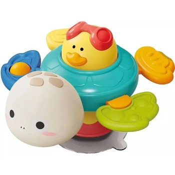 Manyuk Toys Вакуумна костенурка за баня със звук - 15 см (6076)
