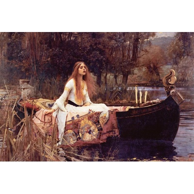 EUROGRAPHICS - Puzzle Water House: Lady Shalott - 1 000 piese