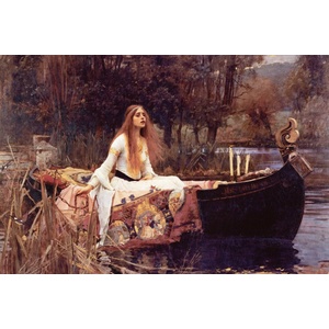 EUROGRAPHICS - Puzzle Water House: Lady Shalott - 1 000 piese