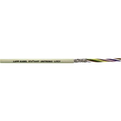 Lapp 0034612/1 dátový kábel UNITRONIC® LiYCY 12 x 0.5 mm² sivá 1m