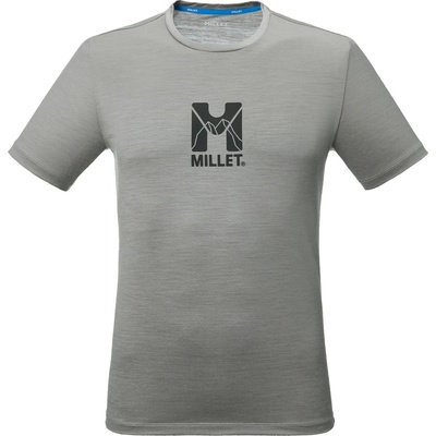 Millet Мъжка тениска Millet Ubic Wool T-Shirt S/S T-shirt - Granite - размер XL (217-0336-0215)
