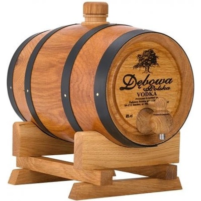 Dębowa Oak 40% 1 l (darčekové balenie súdok)