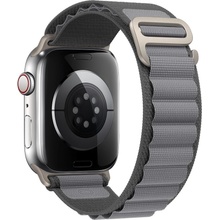 AW Alpský tah - řemínek na Apple Watch - Tmavě šedý Šířka uchycení řemínku: 38/40/41/42mm Tmavě šedý IR-AWGW-0070