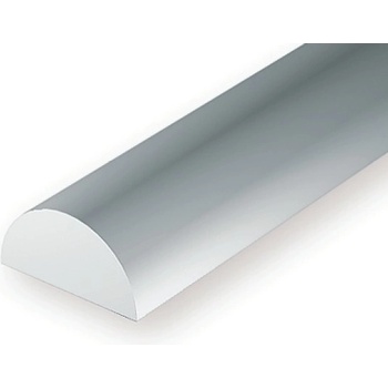 Evergreen Půlkulatá tyčka 1.5x350 mm 5 ks