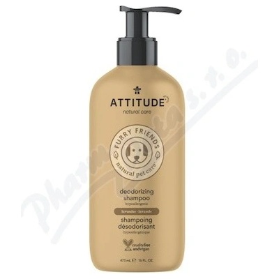 Attitude Furry Friends Prírodný šampón odstraňujúci zápach 473 ml