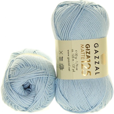 Gazzal Giza Matte 125 5574 světle modrá