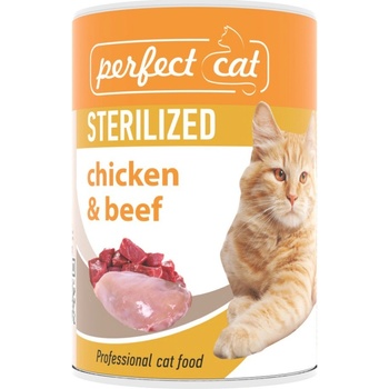 Perfect Cat Sterilized Chicken & Beef 400 g