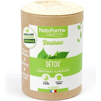Nat&Form Екстракт от брезови листа 60 капсули | Nat&Form (009775 (BOUL_60E))