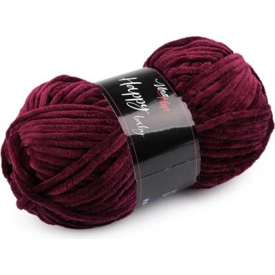 Stoklasa Pletací žinylková příze Happy Baby 100 g Balení: 1 ks, Varianta: 8 (41164) bordó 8 (41164) bordó