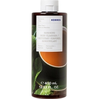 KORRES Душ - гел Мента, Korres Shower Gel Mint Tea 400ml