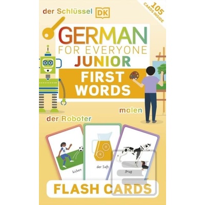German for Everyone Junior First Words Flash Cards - autor neuvedený