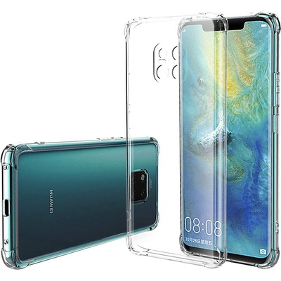 Techsuit Shockproof Clear Silicone pouzdro pro Huawei Mate 20 Pro – průhledné KF2344921 – Zboží Mobilmania