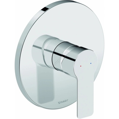 Duravit DC4210010010 - Душ смесител за вграден монтаж D-CODE, блестящ хром (DA0024)