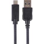 EMOS Usb кабел 3.0 a/m - usb 3.1 c/m 1 м черен бързо зареждане 71390 (2335072100)