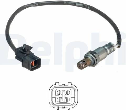 Lambda sonda DELPHI ES21137-12B1 (ES2113712B1)