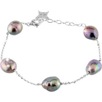 Rebecca Сребърна дамска гривна с перли Rebecca SBUBAG21 (SBUBAG21)