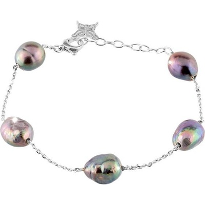 Rebecca Сребърна дамска гривна с перли Rebecca SBUBAG21 (SBUBAG21)