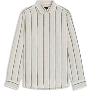 HUGO BOSS Риза с дълъг ръкав Boss Men's Long Sleeve Patterned Shirt - Light Grey 070