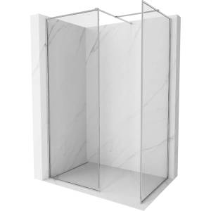 Mexen Kioto-F душ кабина Walk-in с рамка 150 x 120 cm, прозрачно 8 mm, хром - 800-150-202-04-00-120 (800-150-202-04-00-120)