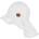 Mikk-Line Детска шапка с козирка Mikk-Line Kid's Summerhat Long Neck Solid Cap - White - размер 45 cm (904-4037-0210)