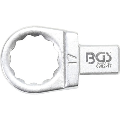 BGS Technic Nástrčný očkový kľúč 17 mm upnutie 9 x 12 mm BGS 6902-17