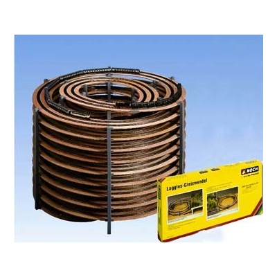 Noch podloží kolejové spirály dvojkolejné H0 R481/542,8 53007