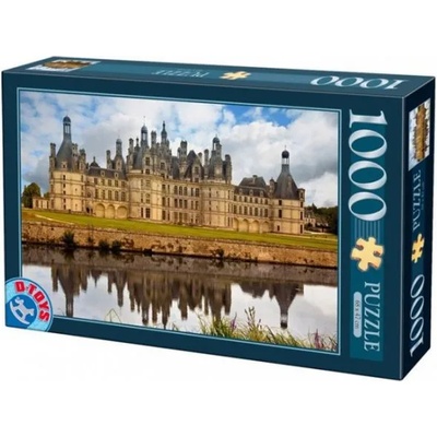 D-Toys - Puzzle Château de Chambord, France - 1 000 piese