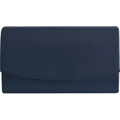 Malá listová kabelka matná tmavomodrá