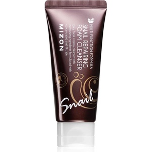 MIZON Snail Repairing Foam Cleanser - Регенериращ пяна за почистване на лице със слуз от охлюв 60мл