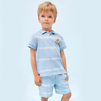 Image 1 of Mayoral Бермуди трикотаж tie dye за момче Майорал в синьо