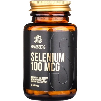 Image 1 of Grassberg Selenium 100 mcg [60 капсули]