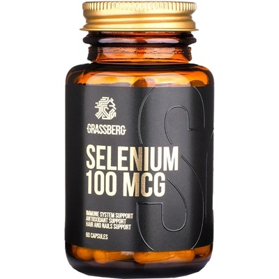 Grassberg Selenium 100 mcg [60 капсули]