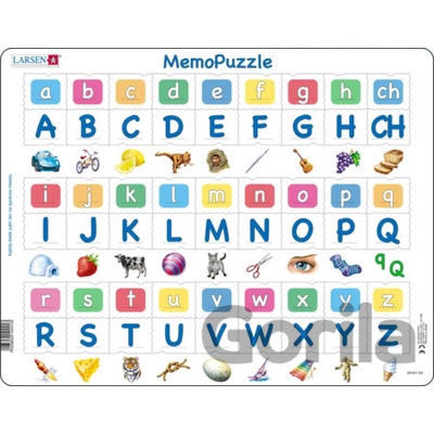 Larsen MemoPuzzle Pexeso Abeceda
