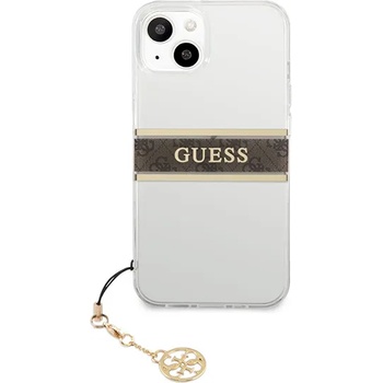 GUESS Калъф Guess Brown Stripe-дизайнерски калъф за Apple iPhone 13 Pro Max (GUHCP13XKB4GBR)