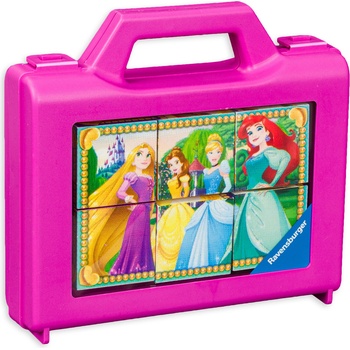 Ravensburger Пъзел с кубчета Ravensburger от 6 части - Дисни принцеси (07428)