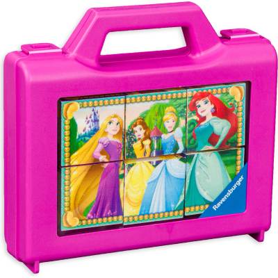 Ravensburger Пъзел с кубчета Ravensburger от 6 части - Дисни принцеси (07428)
