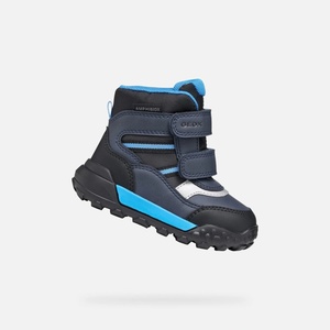 Geox Черни топли детски зимни обувки Geox Trekkyup Geox | Cheren | Момчешки | 24