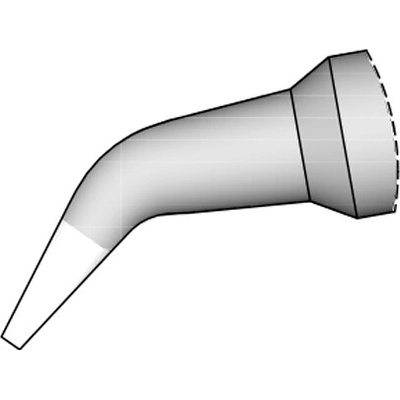 JBC C130405 – zahnutý pájecí hrot ve tvaru dláta 1,8 × 0,8 mm