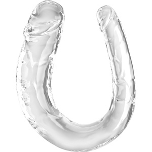 Pipedream King Cock Double Trouble Medium Clear