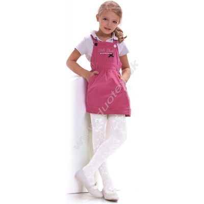 Knittex Pančuchové nohavice Bianka 3D bianco