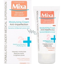 Mixa hydratační krém proti nedokonalostem pleti 2v1 50 ml