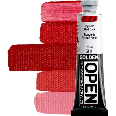Golden Artist Colors Open АКРИЛНА боя Pyrrole Red Dark 59 ml 1 бр (0007278-2)
