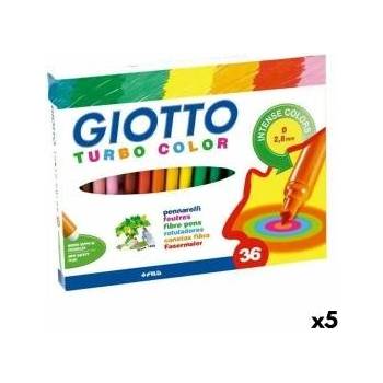 GIOTTO Комплект Химикали с Филц Giotto Turbo Color Многоцветен (5 броя) 36c862