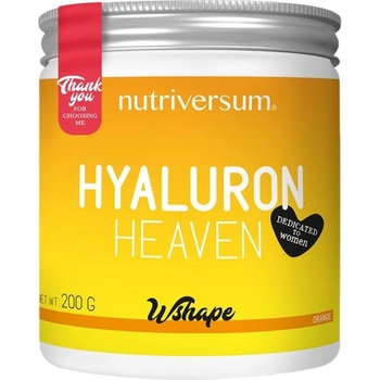 Nutriversum Hyaluron Heaven | Hyaluronic Acid with Collagen and Ashwagandha [200 грама] Портокал