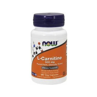 NOW Л-ĸapнитин NOW L-Carnitine 500 mg. , 180 VCaps. , 2059