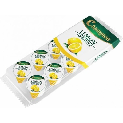 economy Citrónová šťava 100% Champion 10ks x 7 5 g kelímok