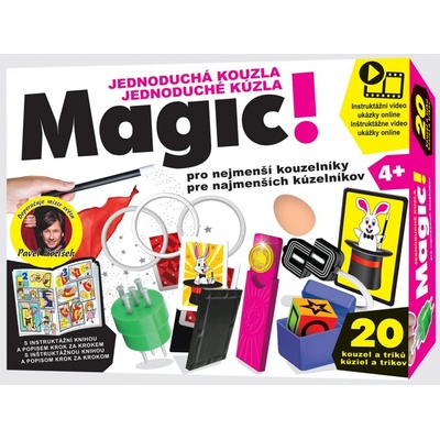 Magic! Jednoduchá kouzla pro nejmenší kouzelníky (20 triků) – Zboží Živě