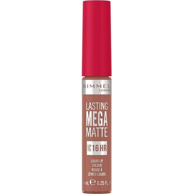 Rimmel London Lasting Mega Matte Liquid Lip Colour Rtěnka Be My Baby 7,4 ml – Zboží Mobilmania