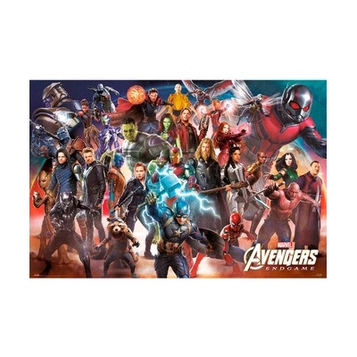 Plagát, Obraz - Avengers: Endgame - Line Up, (91,5 x 61 cm)
