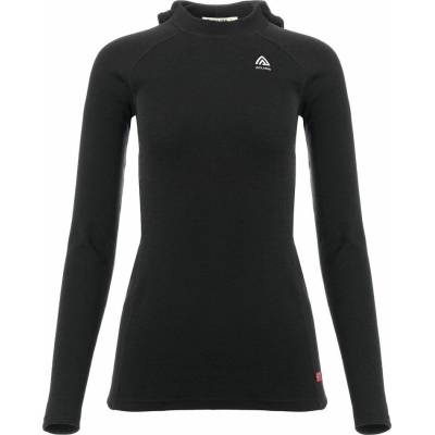 ACLIMA WarmWool hoodsweater V2 W's Jet Black